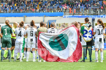 2019-04-28 -  La Juventus festeggia - FIORENTINA WOMEN´S VS JUVENTUS - WOMEN ITALIAN CUP - SOCCER